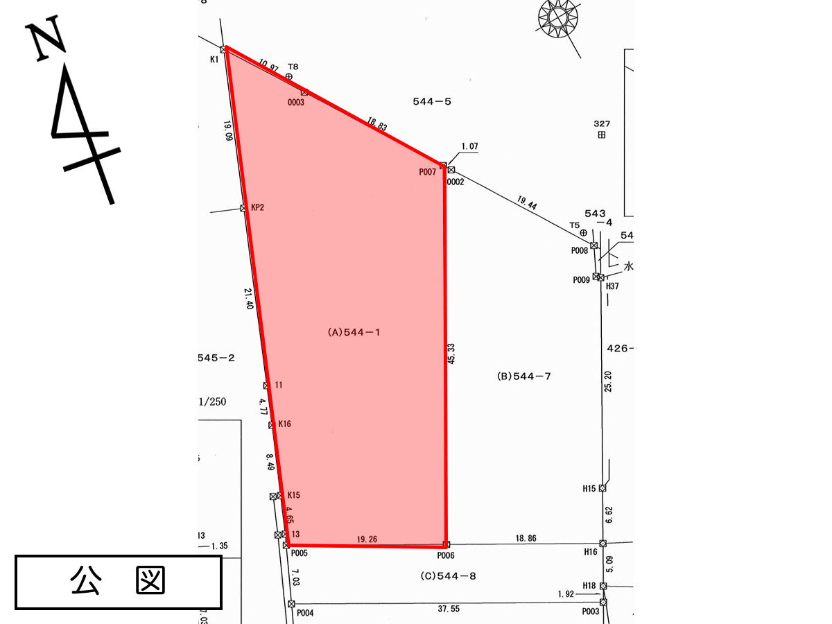 岩井沢544番1 売地